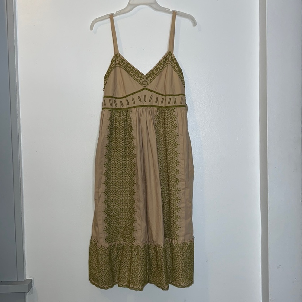 Vintage Tocca Eyelet Corset Dress Size 8 - Picture 1 of 7